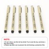 MOTIBACK 6 PCS Fineliner Drawing Pens Set – Black Fine
