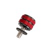 Wsays Seat Bolt Mount Screw Oxidized Black with Red 1/4"-20