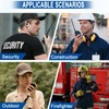 Akoree 2-Pack G-Shape Clip Ear Piece Walkie Talkie Headset 2