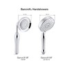 KOHLER 22163-CP Bancroft Multi-Function Handshower, Handheld Showerhead with 3 Spray