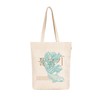 Eco Right - Bolsa de lona estética para mujer, cierre