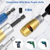 9Pcs Wire Twister Tool for Drill,YIHANGYE Wire Stripper for Drill,for
