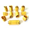 VUNIVERSUM Premium MT60 3 Pin Gold Plug Socket for Multirotor