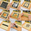 THY COLLECTIBLES Sushi Making Rolling Mat Natural Bamboo 9.5" x