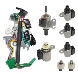 JF011E RE0F10A CVT Transmission Solenoid Kit Compatible with 2009-2012 Altima Rogue Sentra, 2007-2012 Caliber | Replace OE 33446-JF011, 203452A, 33435J | 8-Piece Valve Body Kit