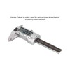 Vernier Caliper 0‑50mm Portable Mini Digital Wear Resistance Rust Industrial