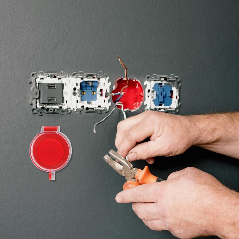 SEWOART Emergency Stop Button Guard Cover Switch Protector for Industrial