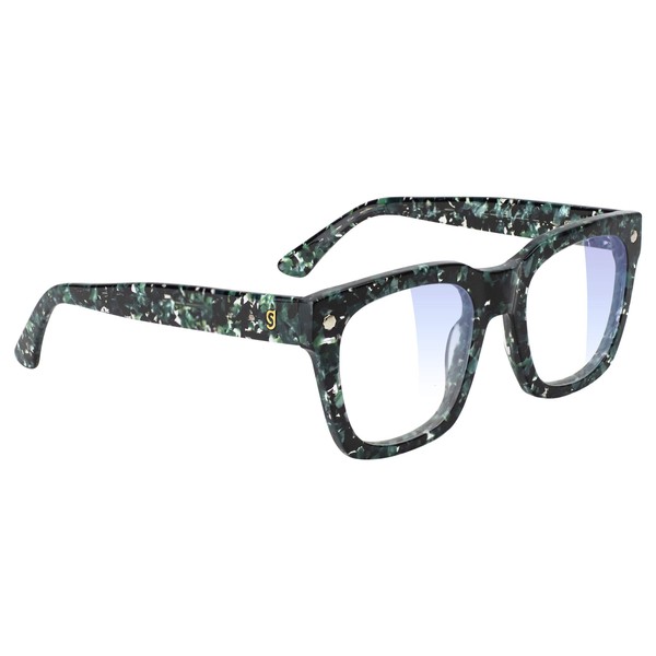 Glassy Walker Plus Gaming Glasses with Green Tortoise Frame -