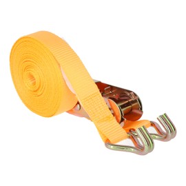 Carpoint Tie Down Straps with Ratchet and Hook 3 Metres