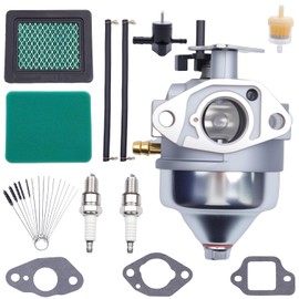 HU700F 7021P Carburetor for Husqvarna Lawn Mower with Air Filter Gaskets Kit Fits 961330007 5521CM and Electrolux CH65Y21RDP CH65N21RH
