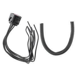 GoaMotors Headlight Connector Plug for Dodge Dart 2013-2016, Halogen or HID, 8-Wire Harness Pigtail, Copper Core, Aluminum Insulation, Basic Style