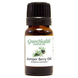 Juniper Berry – 1/3 fl oz (10 ml) Glass Bottle – 100% Pure Essential Oil – GreenHealth