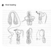 12mm 10m 33ft Outdoor Climbing Rope Safety Climbing Rope for