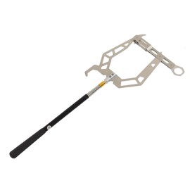 SUNGOOYUE Easy Long Distance Boat Hook Threader, U Type Multifunctional Telescopic Boat Threader with Pole for Docking Grabbing Gear Bag