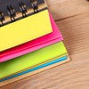 AOKWAWALIY 3 Piece Sticky Notepad Ring, Mini Notebook, Mini Notebook,