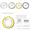 fortoo Braided Cycling Brake Housing Cable Set MTB Road Bike