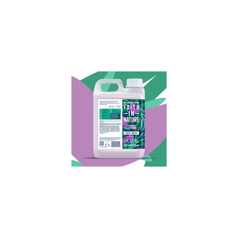 Faith in Nature Lavender & Geranium Body Wash 2.5L