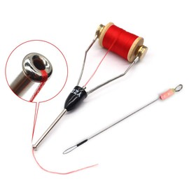 YZD Fly Tying Bobbins Tools 2 Pack Super Smooth Bobbins With Bobbin Threader Fly Tying Tool Fly Fishing Tying Flies Lure Making Accessories (7 Fly Tying Tools)