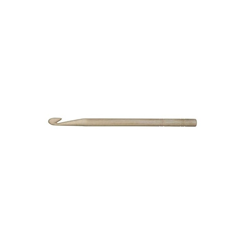 KnitPro Basix Hook - 3.75mm Single Beech Wood Hook Smooth