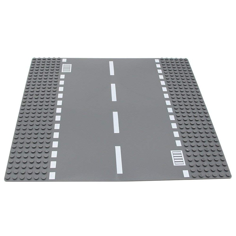 Feleph Classic Road Base Plates, City Street Straight Road Building