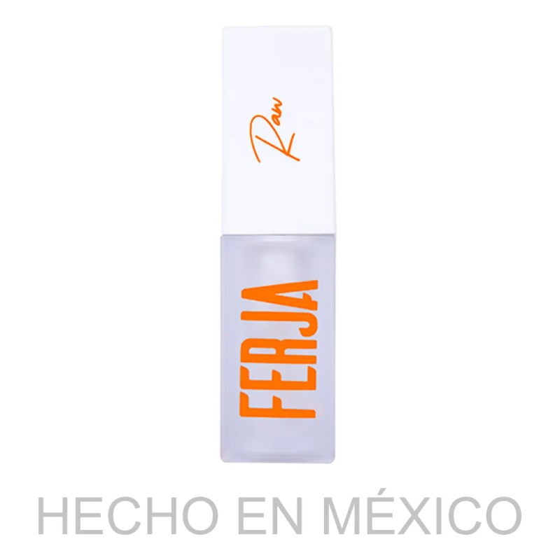 Lip Gloss Ferja Raw Transparente 5ml Brillo Hidratante Transparente