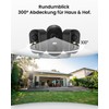 CZEview Outdoor Security Camera, Waterproof Surveillance (Black)
