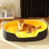 Pet Nest Bed Large Space Soft Comfortable Warm Pet Sleeping
