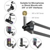 Microphone Arm Stand, FIFINE Suspension Boom Scissor Mic Stand with