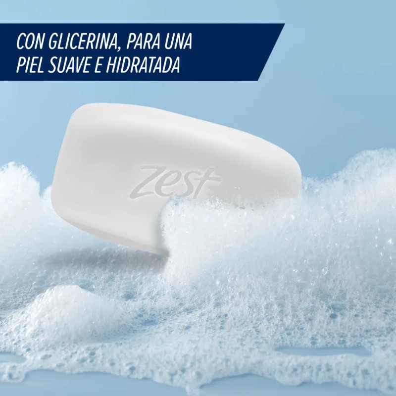 Zest Jabón Barra Neutro Suave Una Piel Más Humectada Glicerina