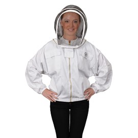 Humble Bee 311 Polycotton Beekeeping Jacket with Fencing Veil