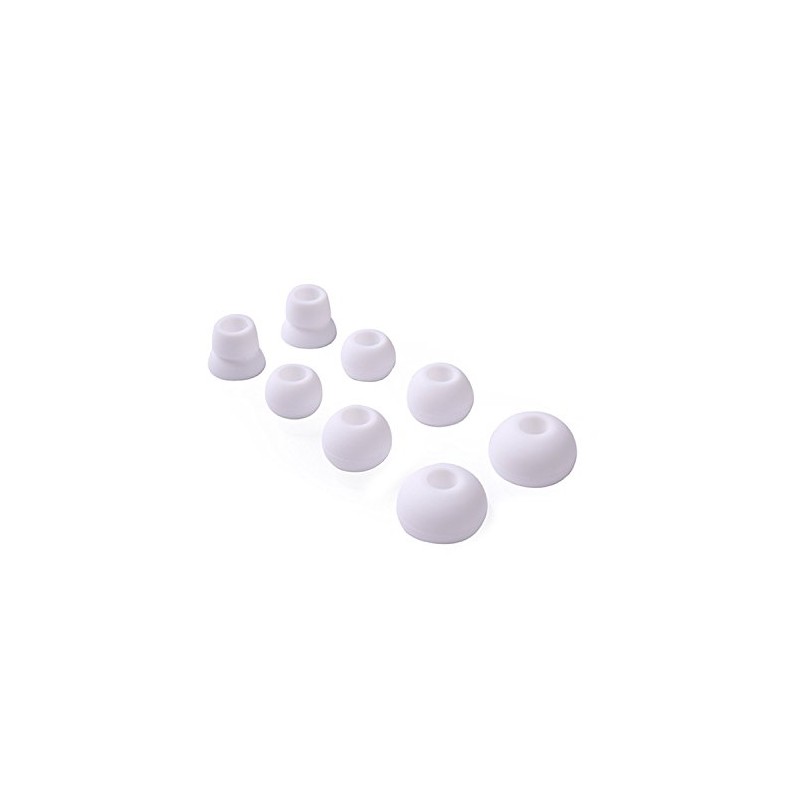 White Replacement Earbud Tips for Beats Powerbeats3 Wireless Stereo Headphones