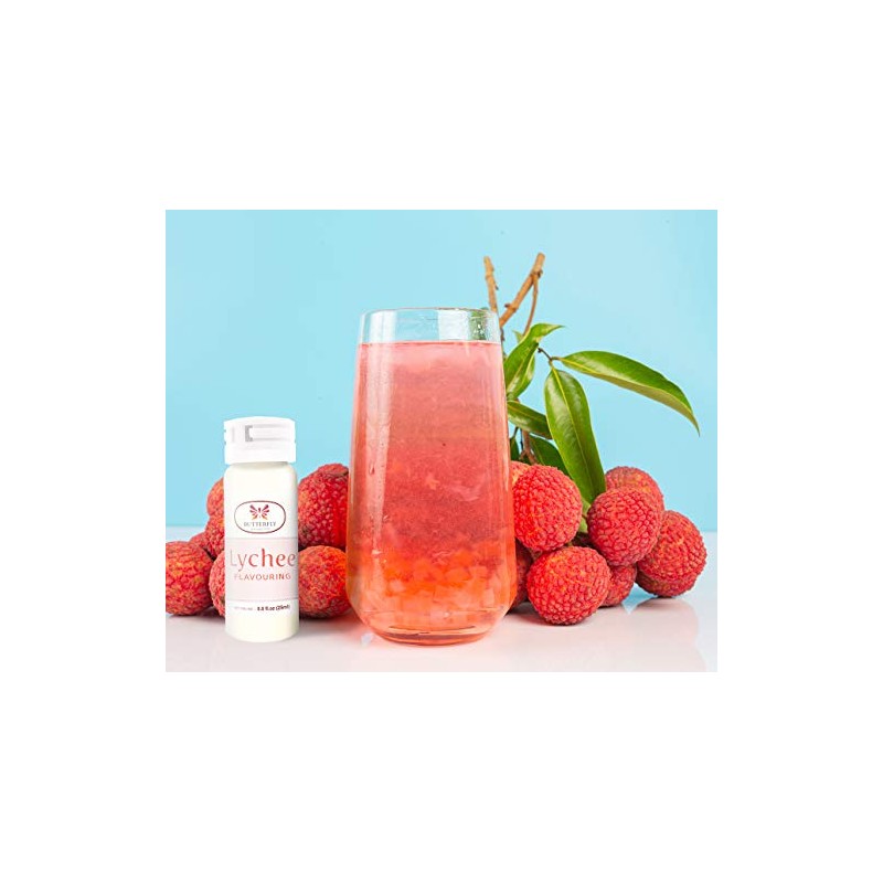 Butterfly Flavoring Extract Paste, 25 ml (Lychee, Pack of 1)