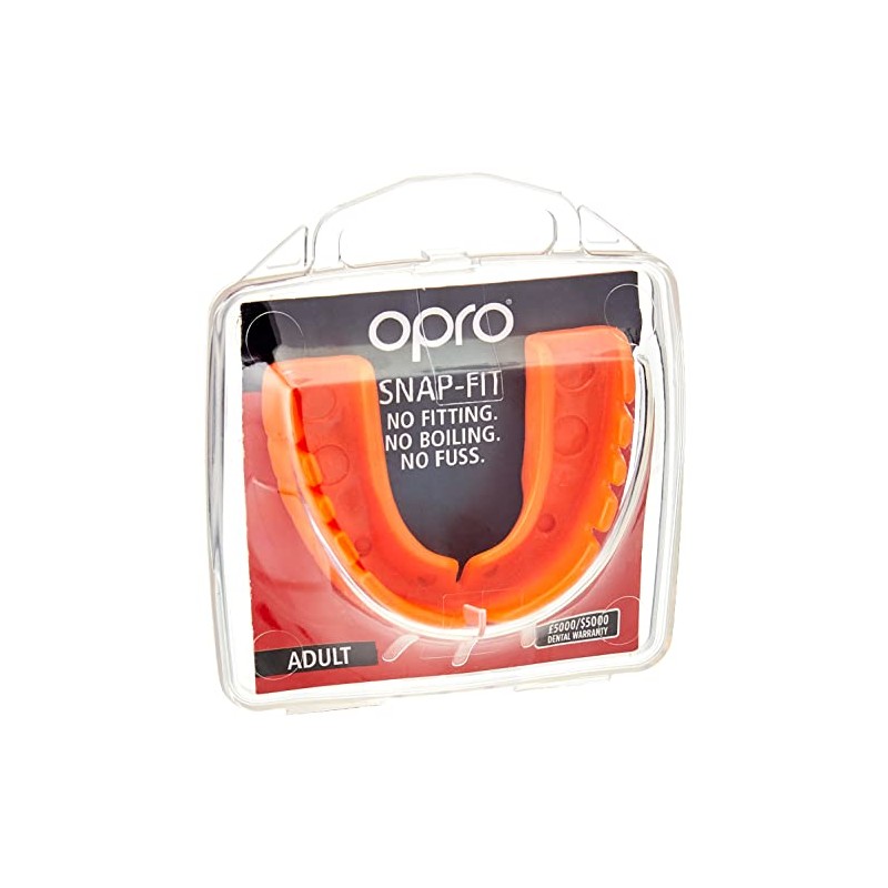 Opro Snap-fit Just snap over your teeth instant fit, Adult