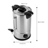 Hot Water Dispenser, 8L/2.11gal Larg Commercial Coffee Machine Temperature Adjustable(86-230°F),