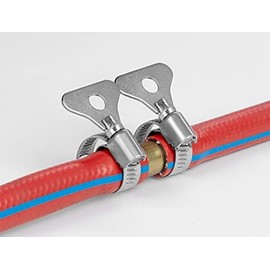 Delock Hose Clamp with Wing Nut 8-12 mm Pack of 10 Metal