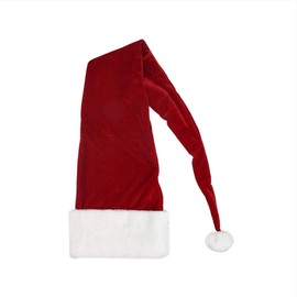 Northlight Red and White Santa Unisex Adult Christmas Hat Costume Accessory