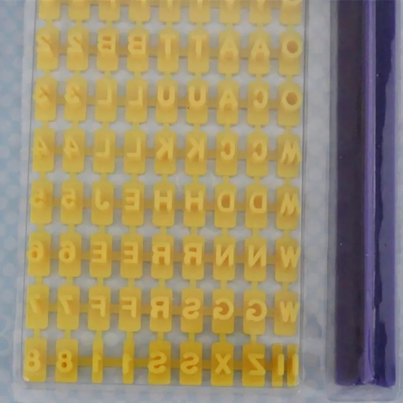 Launers Marcador De Letras Y Números Para Hornear Galletas Sello