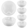 HARSKIYER 6pcs 2.76’’ / 70mm Barrel Bung Cap, Plastic Bung