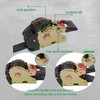 MOTO4U 2PCS Bolt on Retractable Ratchet Straps Heavy Duty Transom