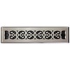 Decor Grates SPH214-NKL Floor Register, 2x14, Brushed Nickel Finish
