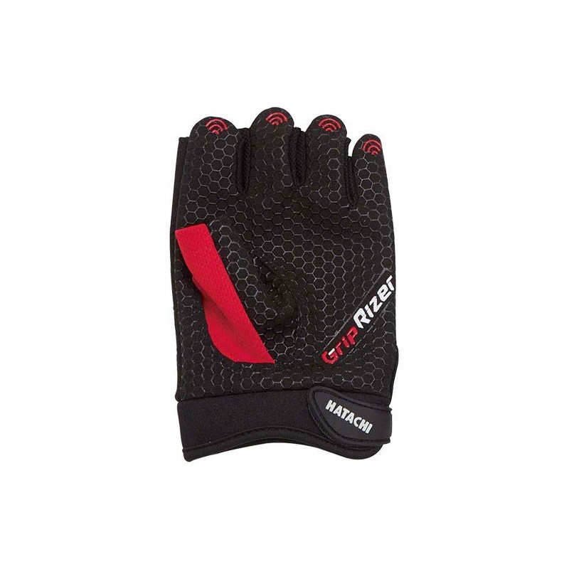 HATACHI SM BH8013 Ground Golf Power Finger Gloves, Red