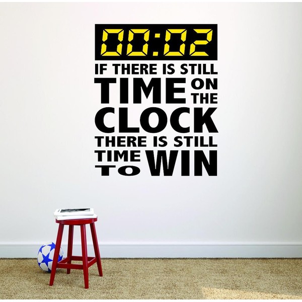 Vinyl Wall Decal Sticker : 00:02 If There is Still