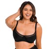 Curvy Kate Women's First Class Balcony Top Bikini, black