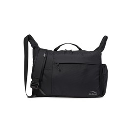 L.L.Bean Comfort Carry Messenger Bag, Black, One Size