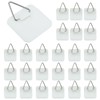 Hitefu 25 Pcs Adhesive Picture Hanger, Sticky Foamboard Picture Hooks