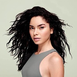 DevaCurl Frizz-Fighting Volumizing Foam Potenciador de volumen ligero | Aporta volumen y cuerpo | Hasta 48 horas de resistencia a la humedad | Para on