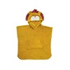 kikadu Poncho Lion - Children's Towel with Animal Face Made