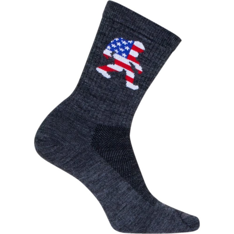 Sock Guy Big Foot Wool 6" Socks BLUE L-XL