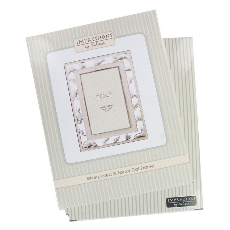 Black Glass 4" x 6" Photo Frame