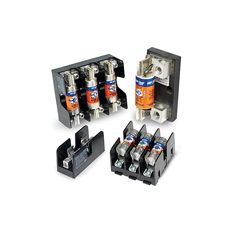 Mersen 61037J Class J Spring Reinforced Fuse Block with Box
